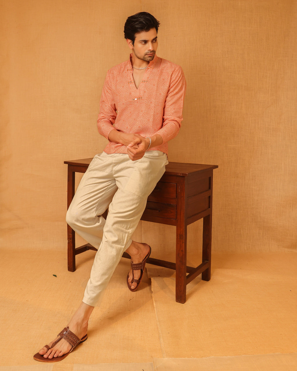 Raaga Men’s Short Kurta