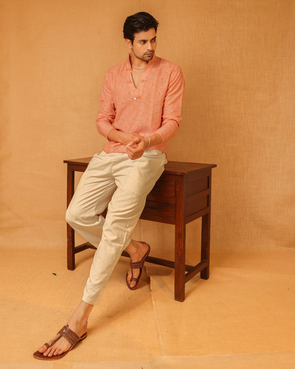 Raaga Men’s Short Kurta