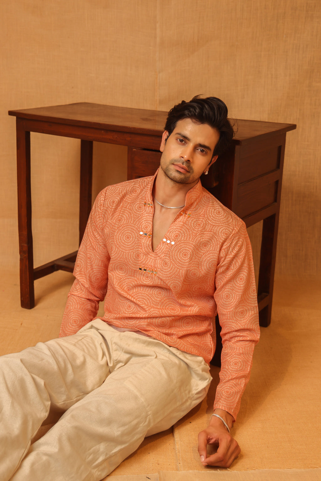 Raaga Men’s Short Kurta