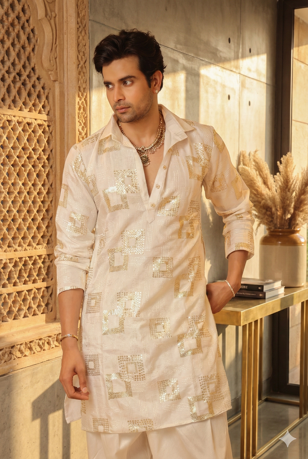 Swarnam Men's  Kurta