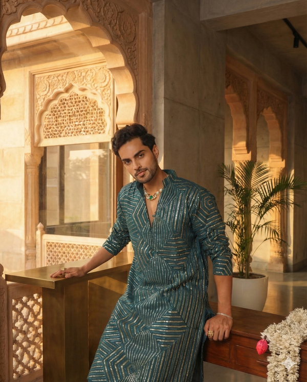 Shabnoor Men's Kurta